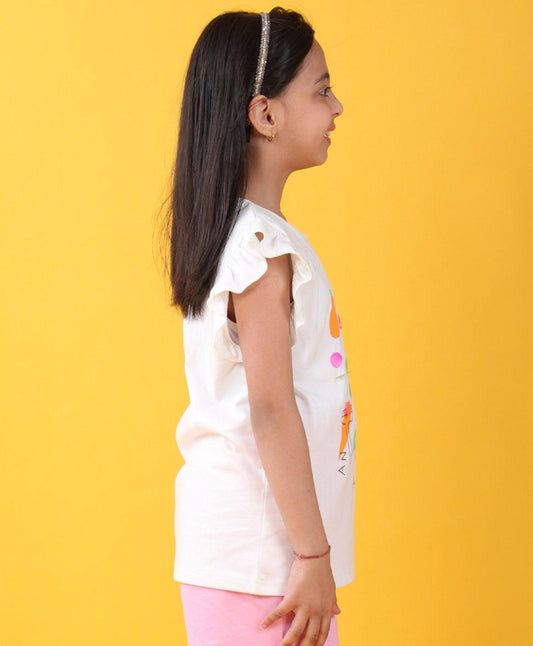 ARTIST SHORT SLEEVES T-SHIRT - WHITE