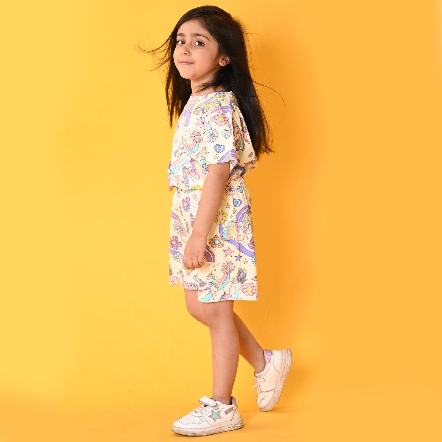 UNICORN BUTTERFLY SLEEPWEAR SHORTS SET