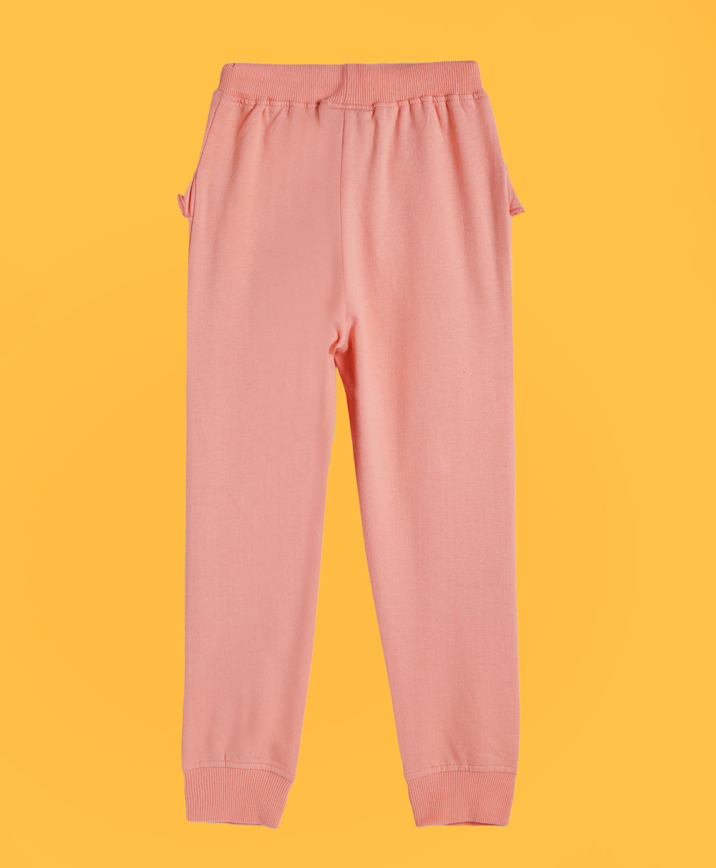 SUMMER BLACK TAPE AND PRETTY PEACH FRILL JOGGER (PACK OF 2)