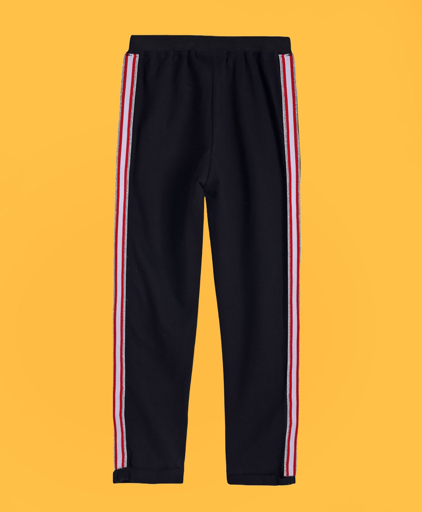 SUMMER BLACK TAPE AND PEACH RAINBOW RAIN JOGGER (PACK OF 2)