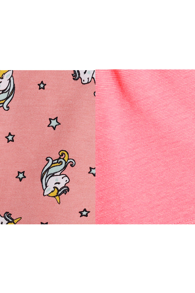 UNICORN STAR AND NEON PINK SHORTS (PACK OF 2)