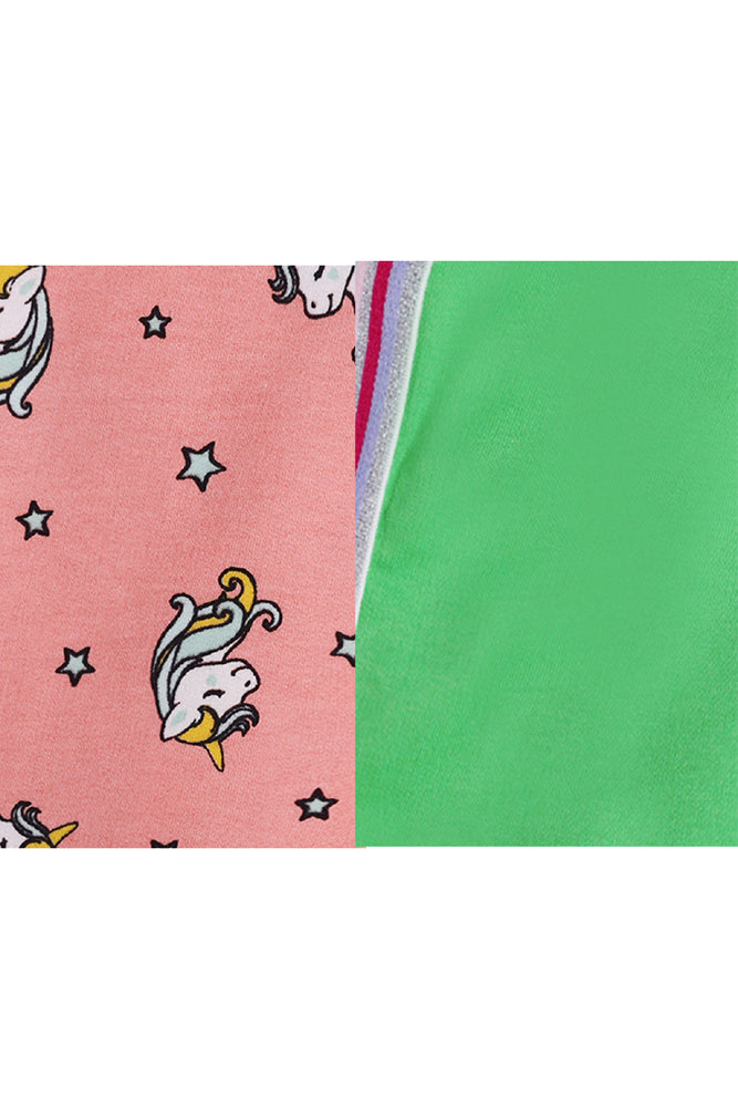 UNICORN STAR AND GREEN SIDE TAPE SHORTS (PACK OF 2)