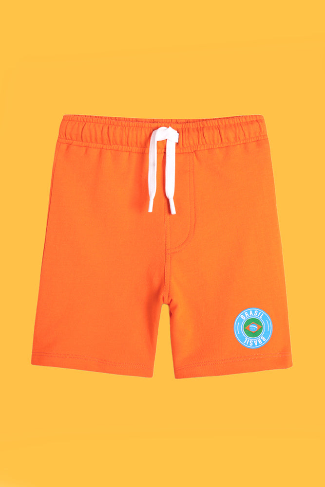SUMMER OLIVE AND SUMMER ORANGE SHORTS (PACK OF 2) - Anthrilo India