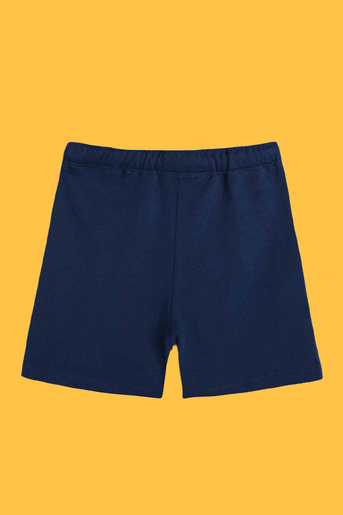 SUMMER NAVY AND SUMMER LIME GREEN SHORTS (PACK OF 2) - Anthrilo India