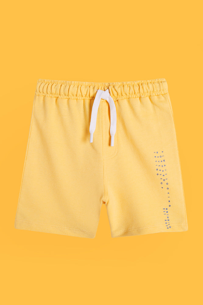 SUMMER YELLOW AND SUMMER BLUE SHORTS (PACK OF 2) - Anthrilo India