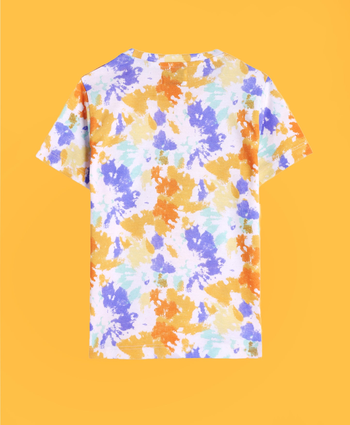 TIE DYE WHITE AND NAVY STRIPED T-SHIRT (PACK OF 2)