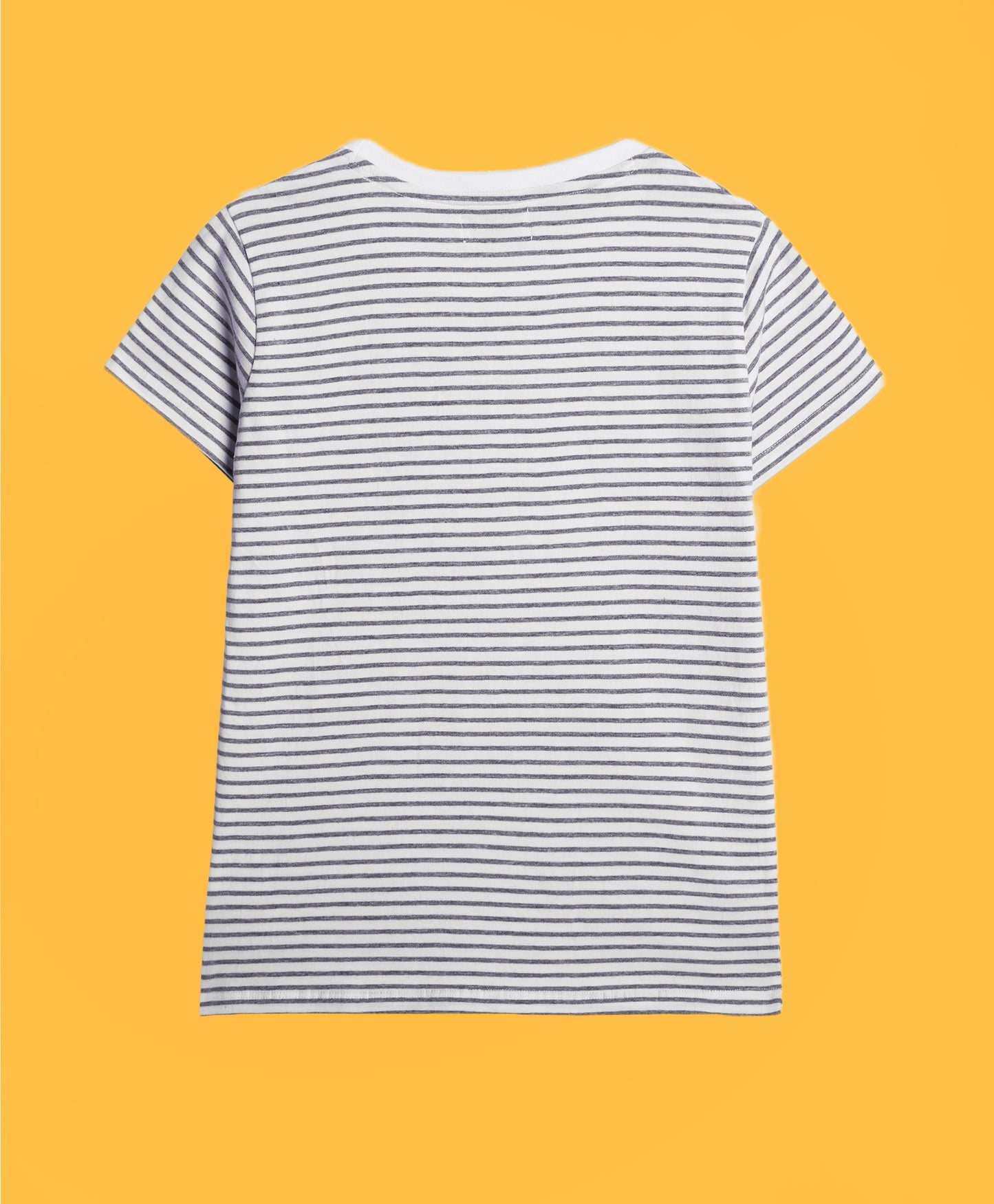 RAINBOW RAIN AND GREY STRIPED SHORT SLEEVE T-SHIRT (PACK OF 2)