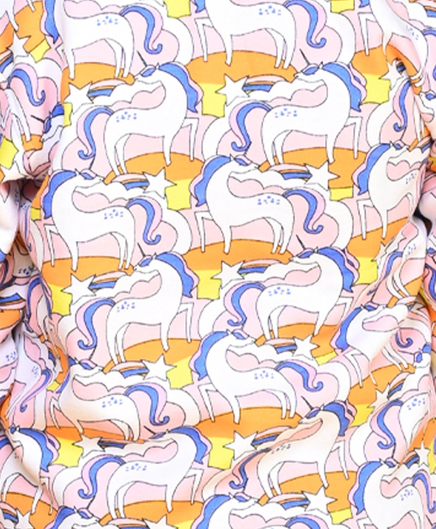 UNICORN RAINBOW GIRLS JOGGER - WHITE