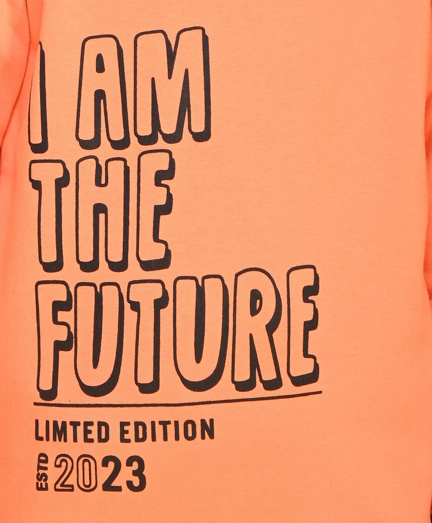 I AM FUTURE BOYS HOODIE JOGGER SET - ORANGE