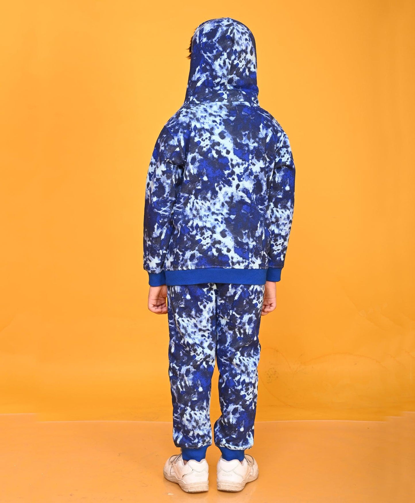 TIE DYE SKY BOYS HOODIE JOGGER SET - SKY