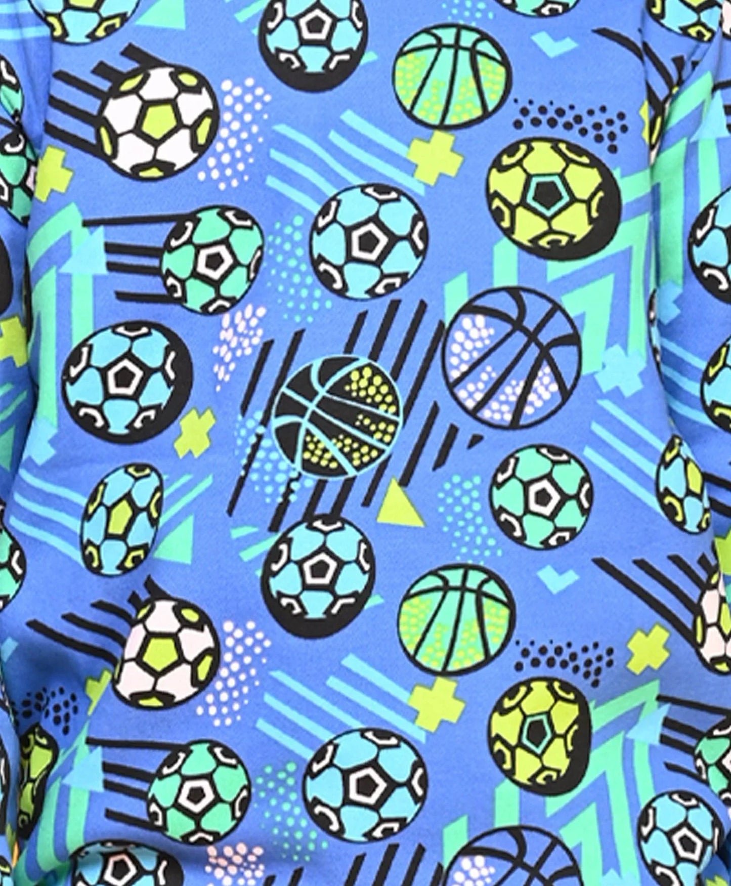 FOOTBALL BLUE BOYS FLEECE JOGGER - BLUE - Anthrilo