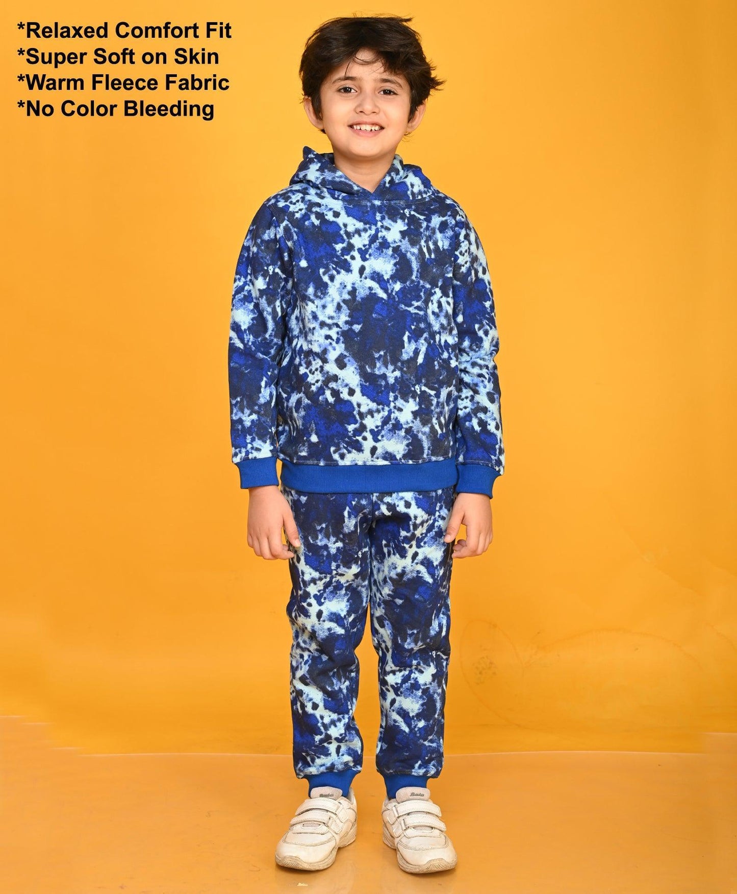 TIE DYE SKY BOYS FLEECE JOGGER - SKY - Anthrilo