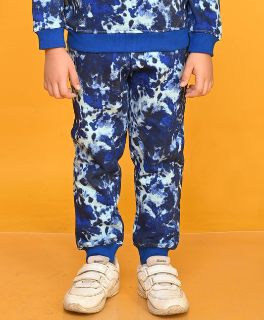 TIE DYE SKY BOYS FLEECE JOGGER - SKY - Anthrilo