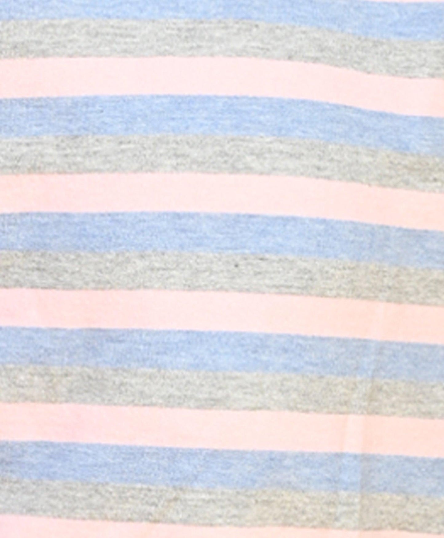 STRIPED GIRLS FLEECE HOODIE - MULTICOLOR