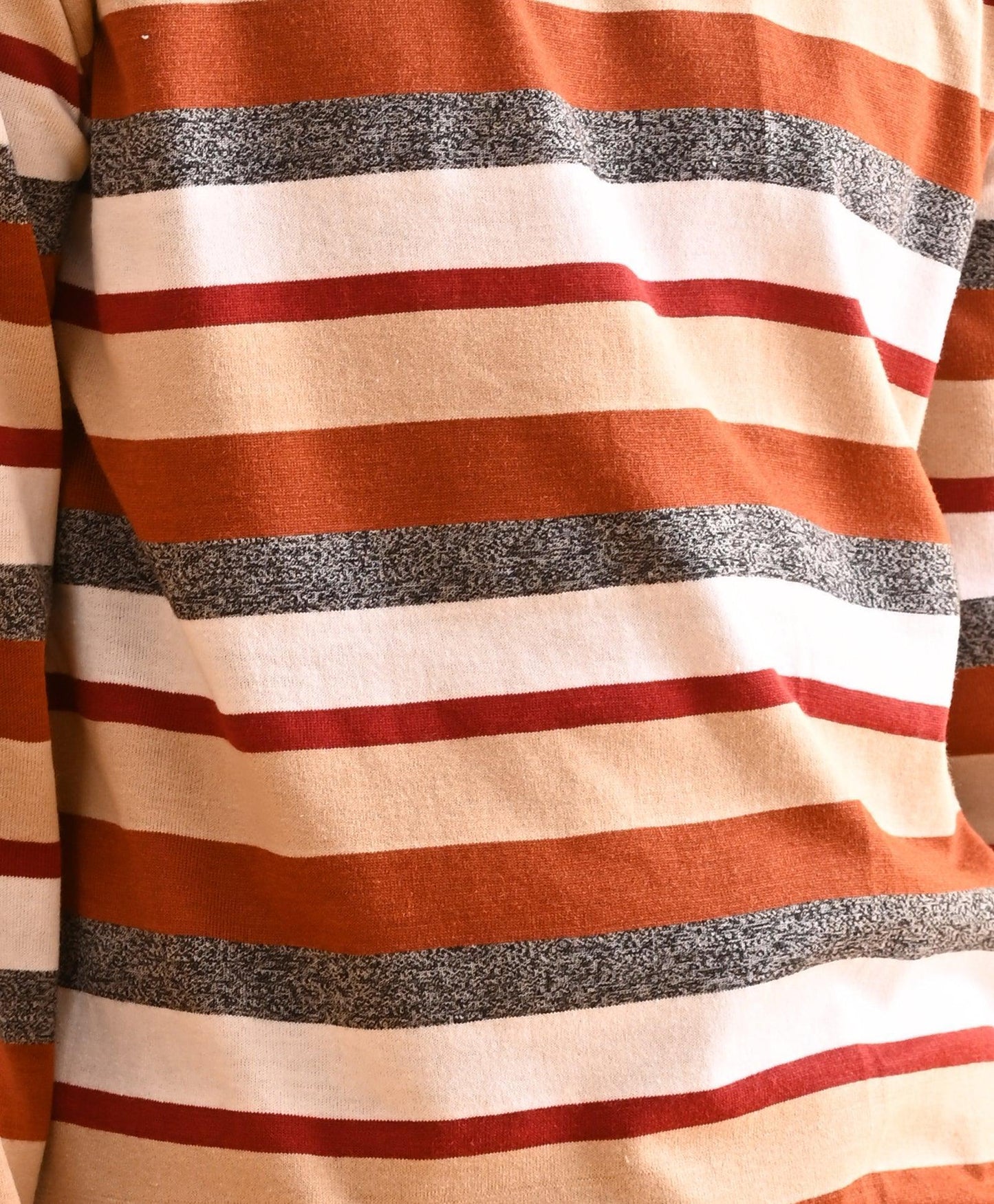 GRINDLE BEIGE STRIPED BOYS LONG SLEEVES PYJAMA SET - Anthrilo