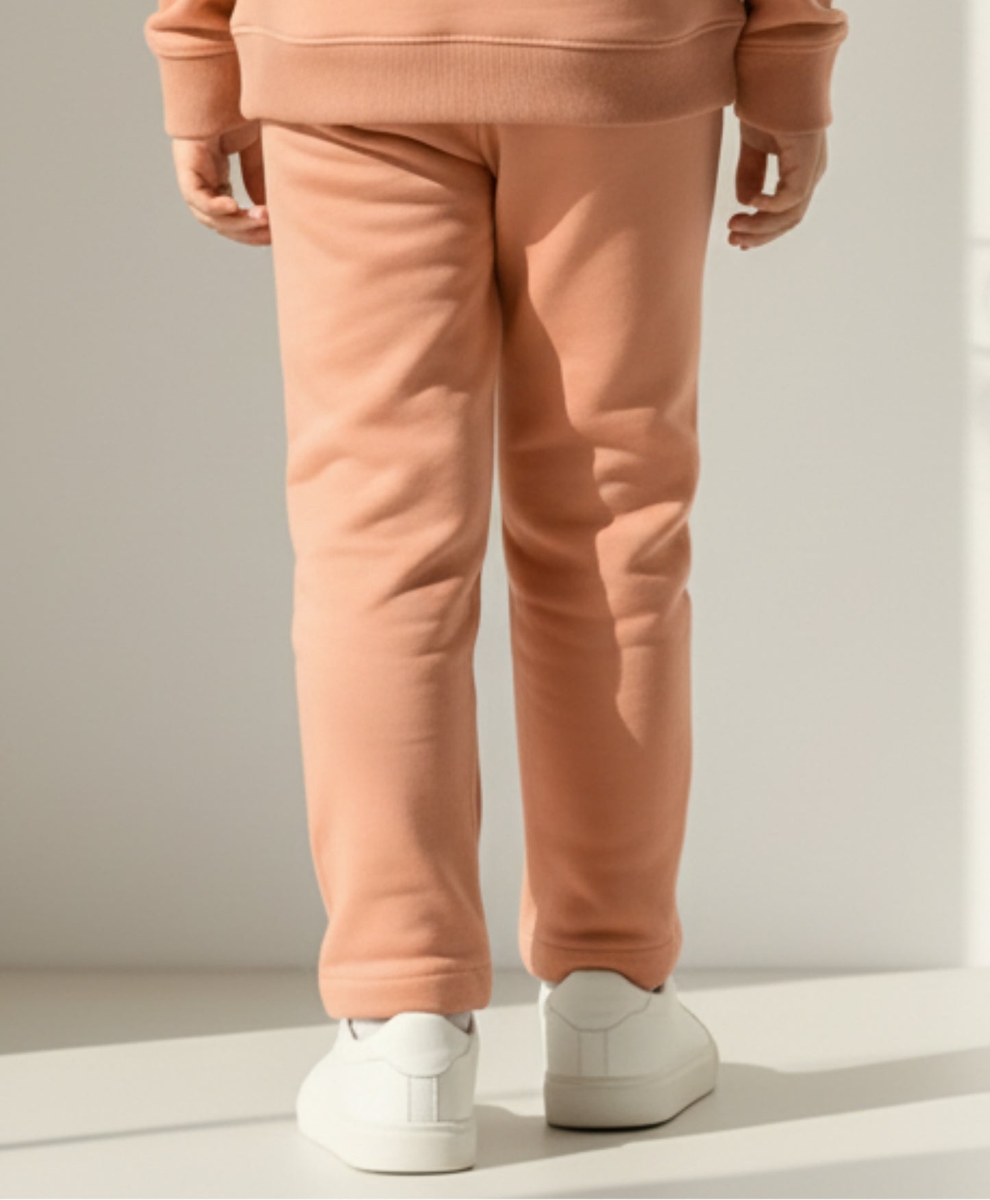 SAND PLAIN PLUSH JOGGER (FLEECE)