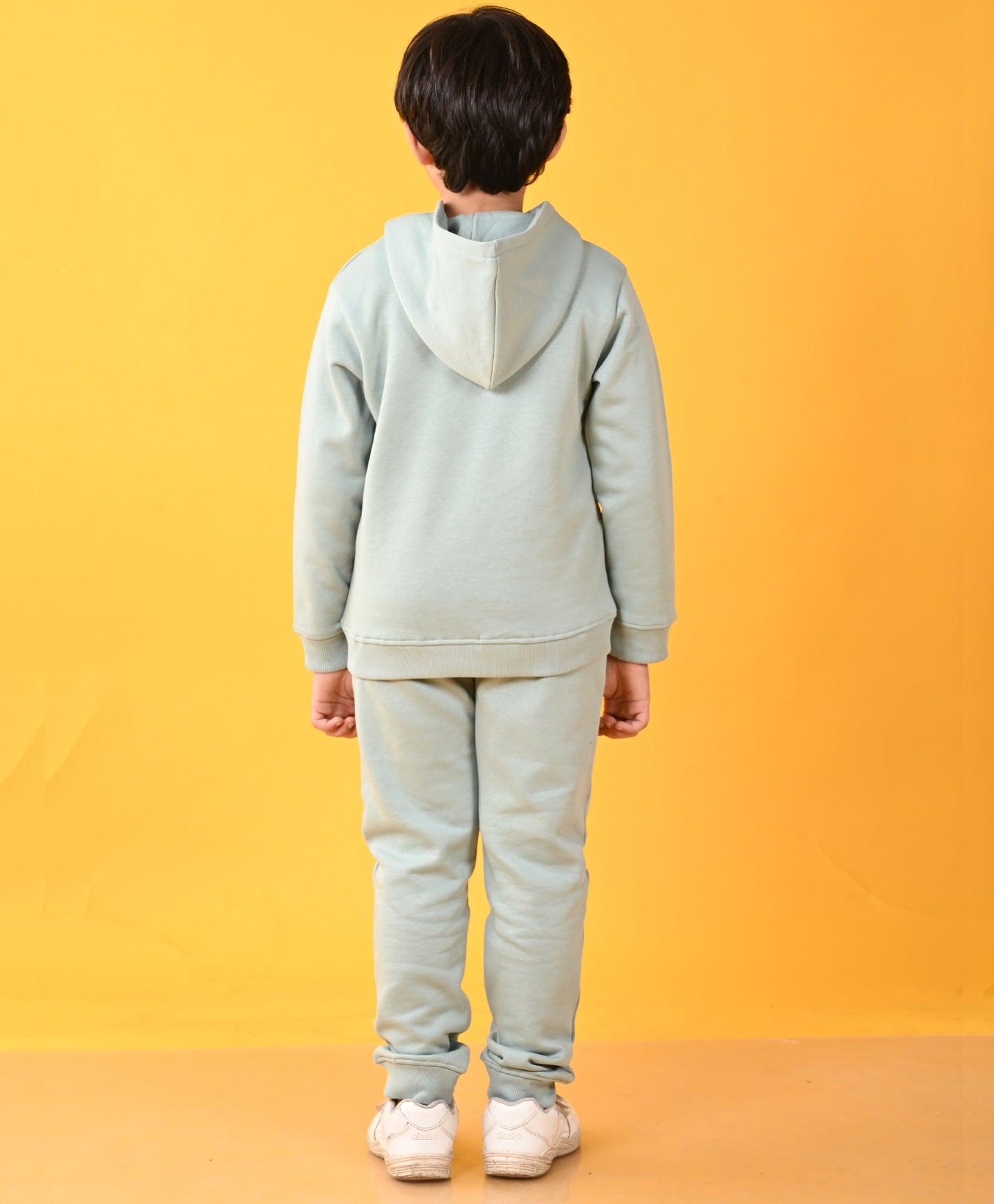 OIL GREEN SUN ADVENTURE FLEECE HOODIE JOGGER SET - OIL GREEN