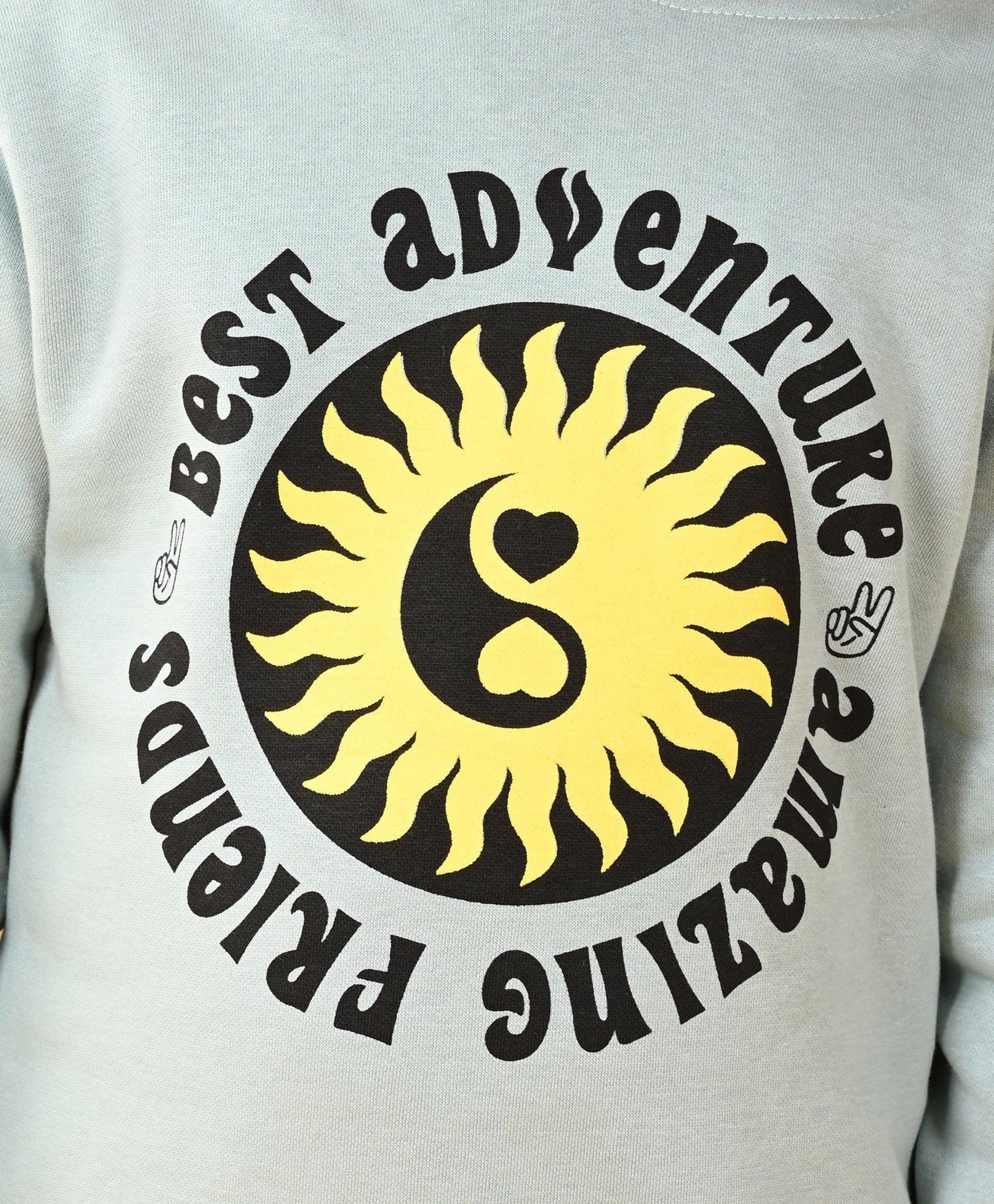 OIL GREEN SUN ADVENTURE FLEECE HOODIE JOGGER SET - OIL GREEN