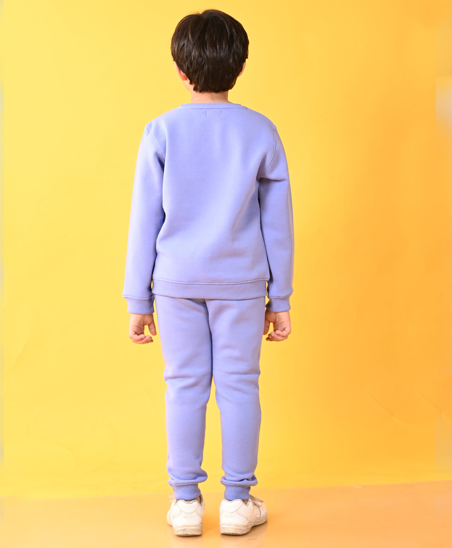 LIVE RECKLESS FLEECE SWEATSHIRT JOGGER SET - BLUE