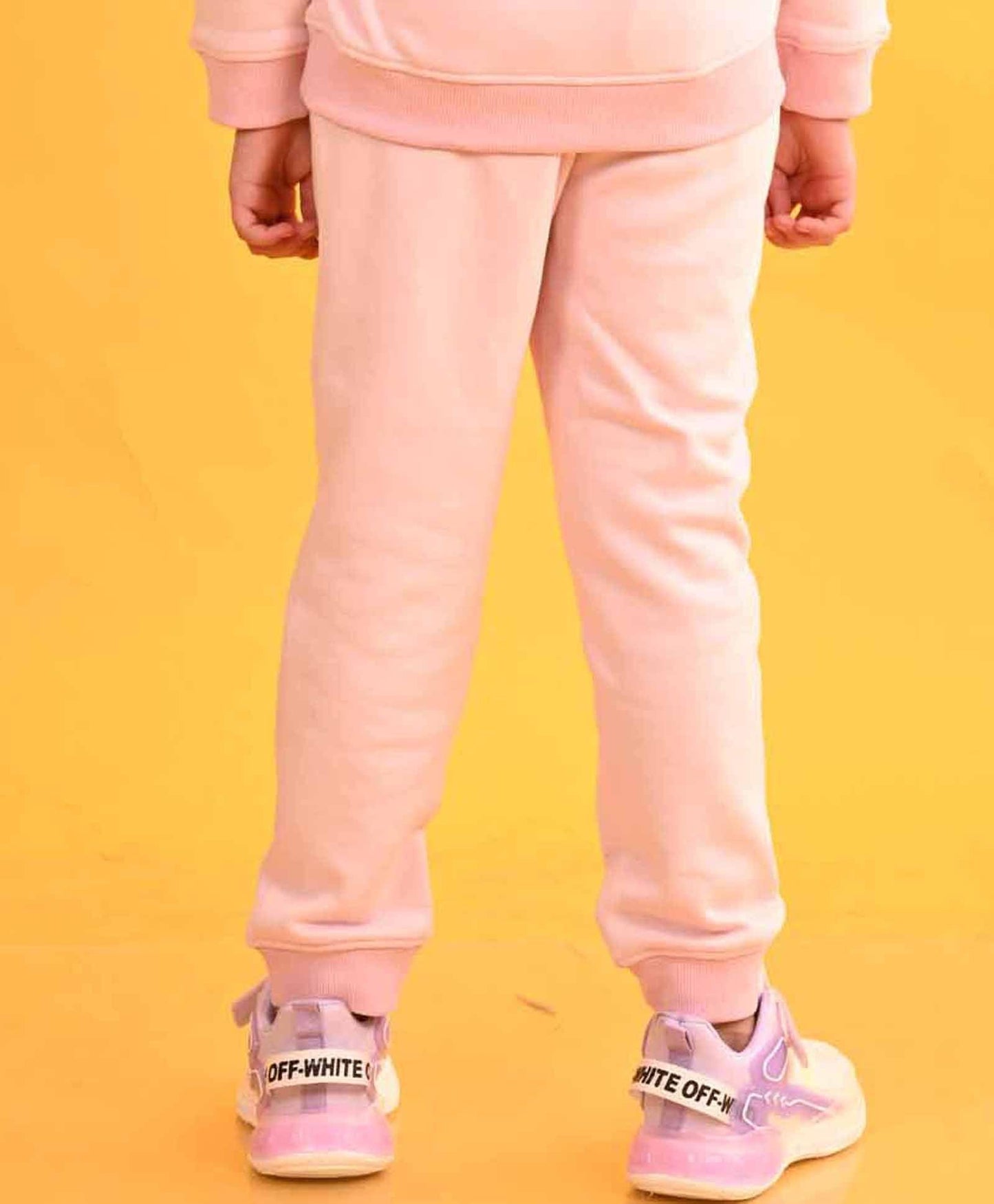 SPORTY COLLECTION PINK FLEECE JOGGER - PINK - Anthrilo