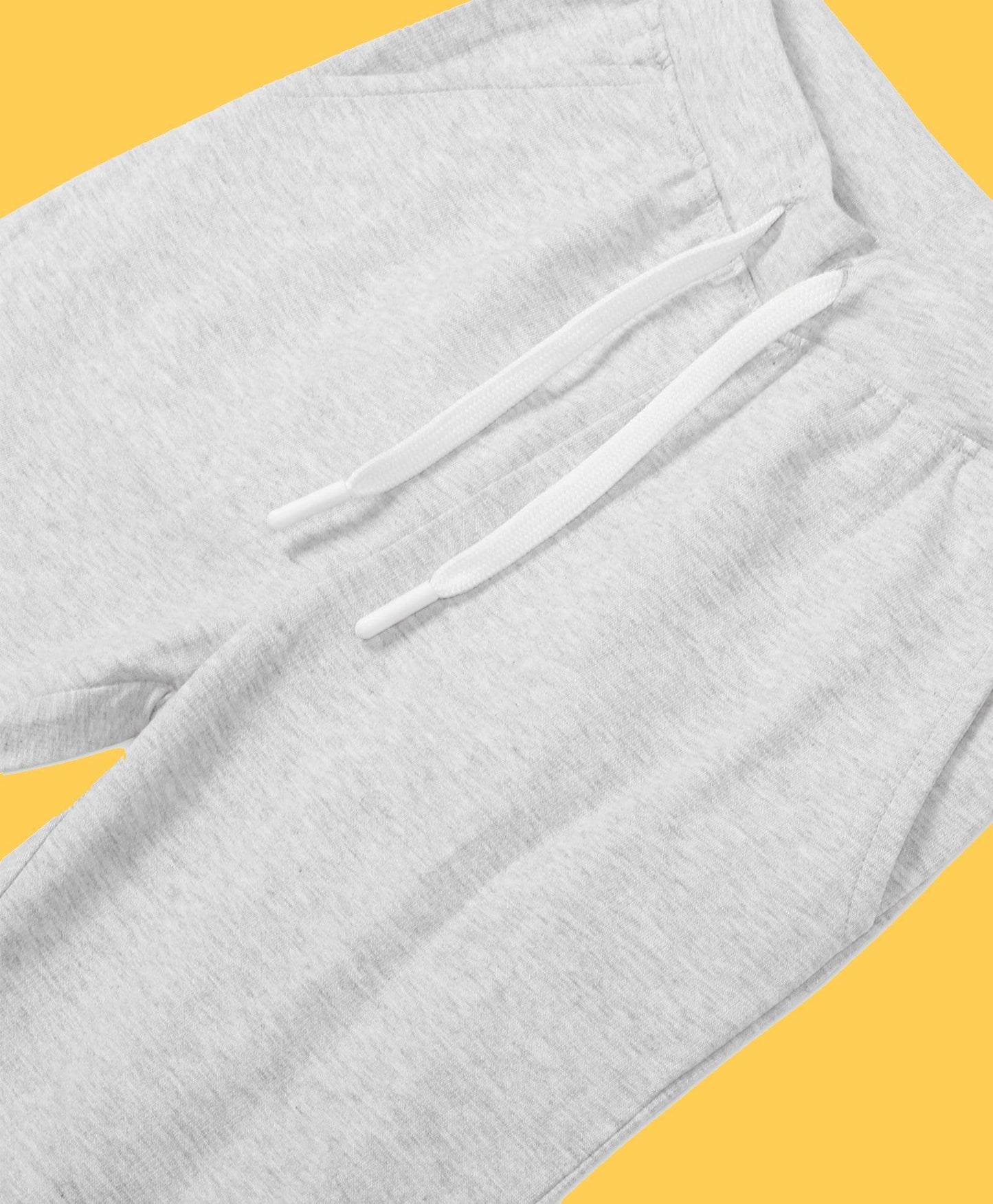 ECRU MELANGE TERRY JOGGER - GREY - Anthrilo