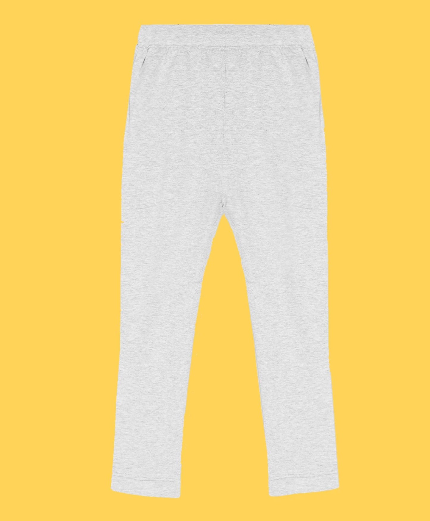 ECRU MELANGE TERRY JOGGER - GREY - Anthrilo
