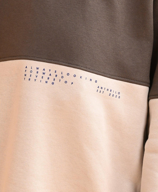 GREY TMR COLOR BLOCK FLEECE BOYS HOODIE DARK GREY JOGGER SET - DARK GREY - Anthrilo