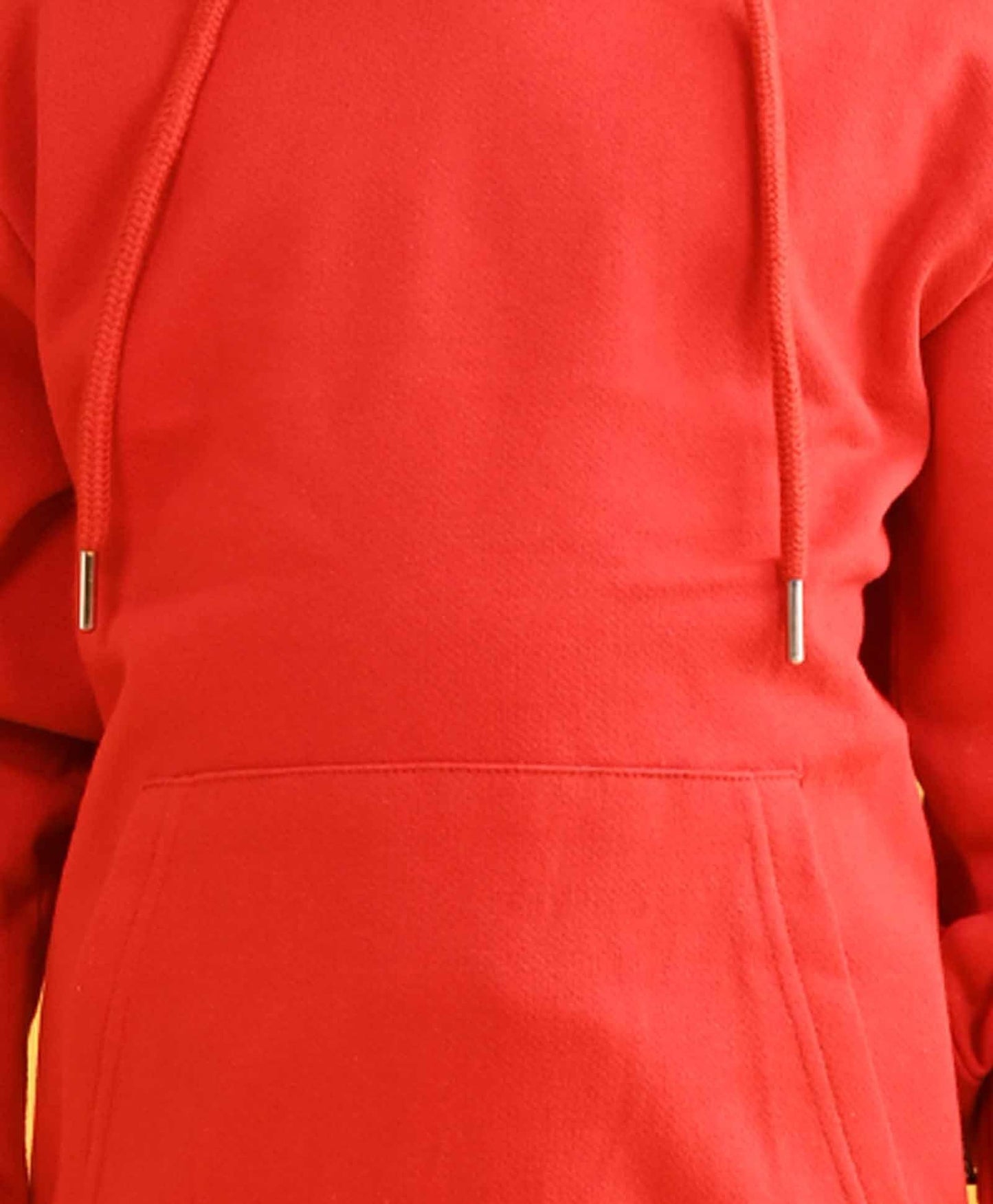 RED HUMMO HOODIE BLACK FLEECE JOGGER SET - RED / BLACK