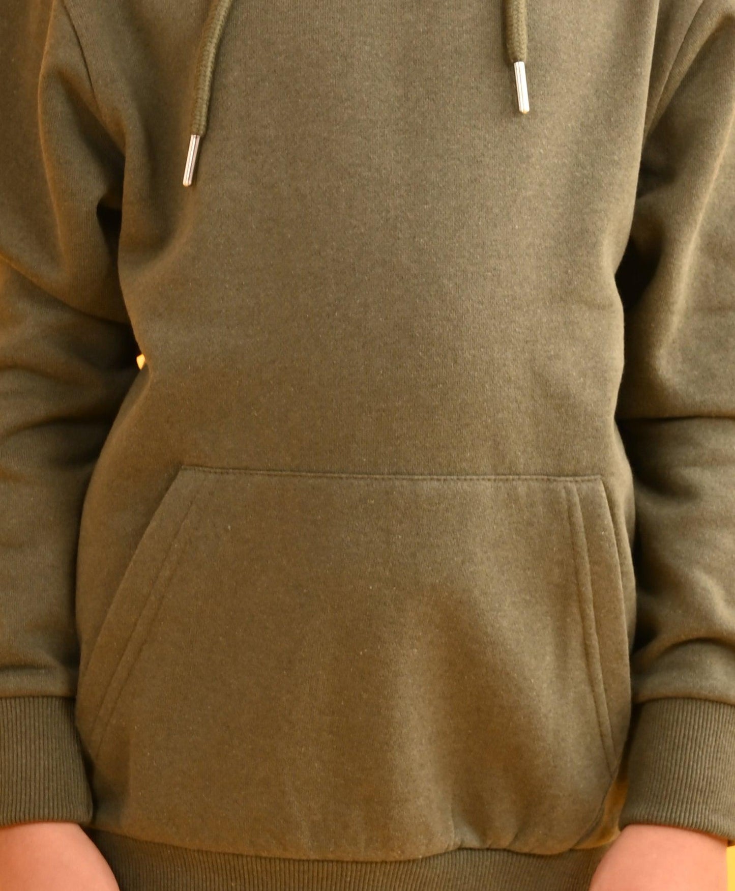 OLIVE HUMMO HOODIE BLACK FLEECE JOGGER SET - OLIVE / BLACK