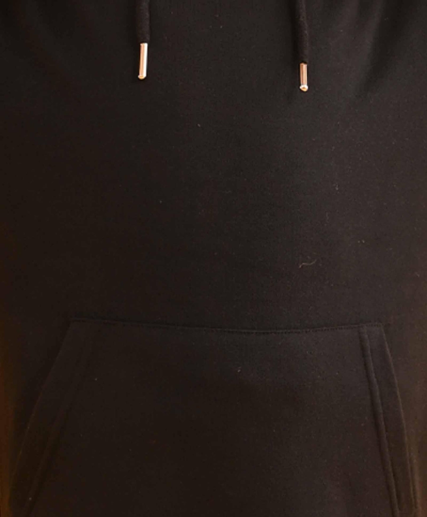 BLACK HUMMO HOODIE GREY FLEECE JOGGER SET - BLACK / GREY