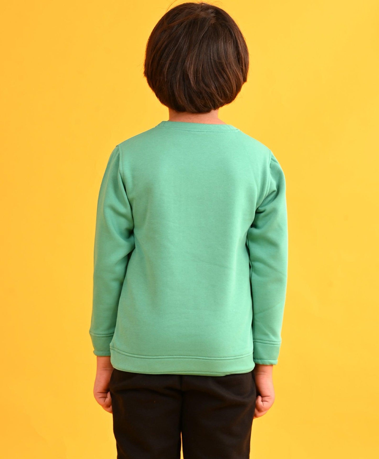 NEWYORK AQUA FLEECE SWEATSHIRT - AQUA - Anthrilo