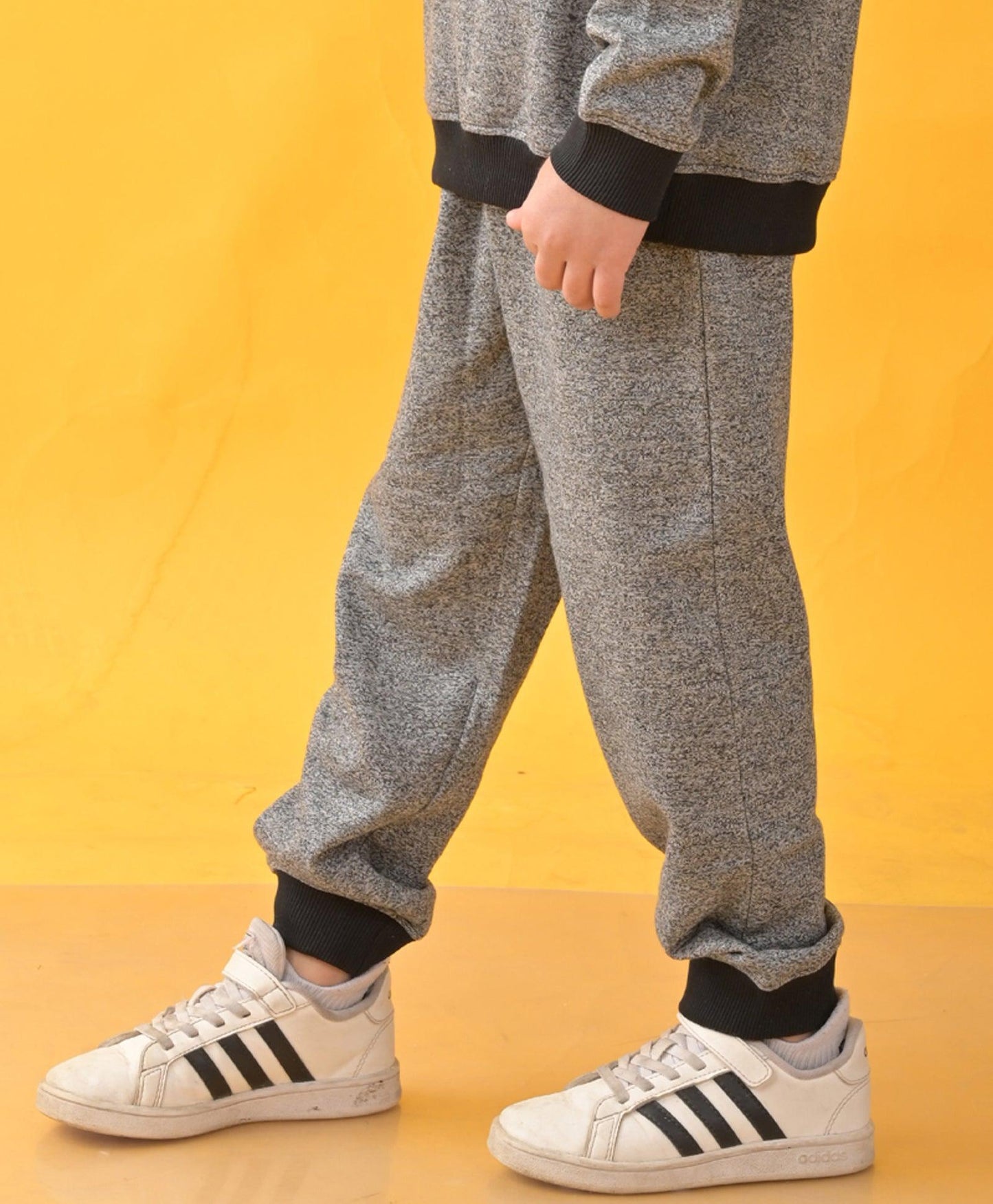 BLACK SPACE DYED JOGGER - BLACK - Anthrilo