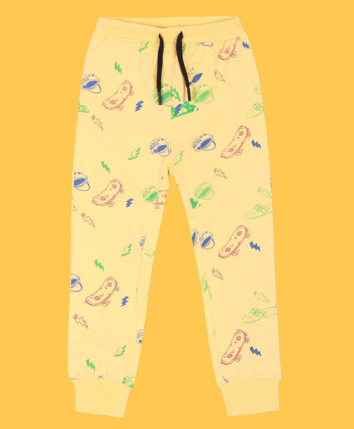 SKATEBOARD JOGGER - YELLOW - Anthrilo