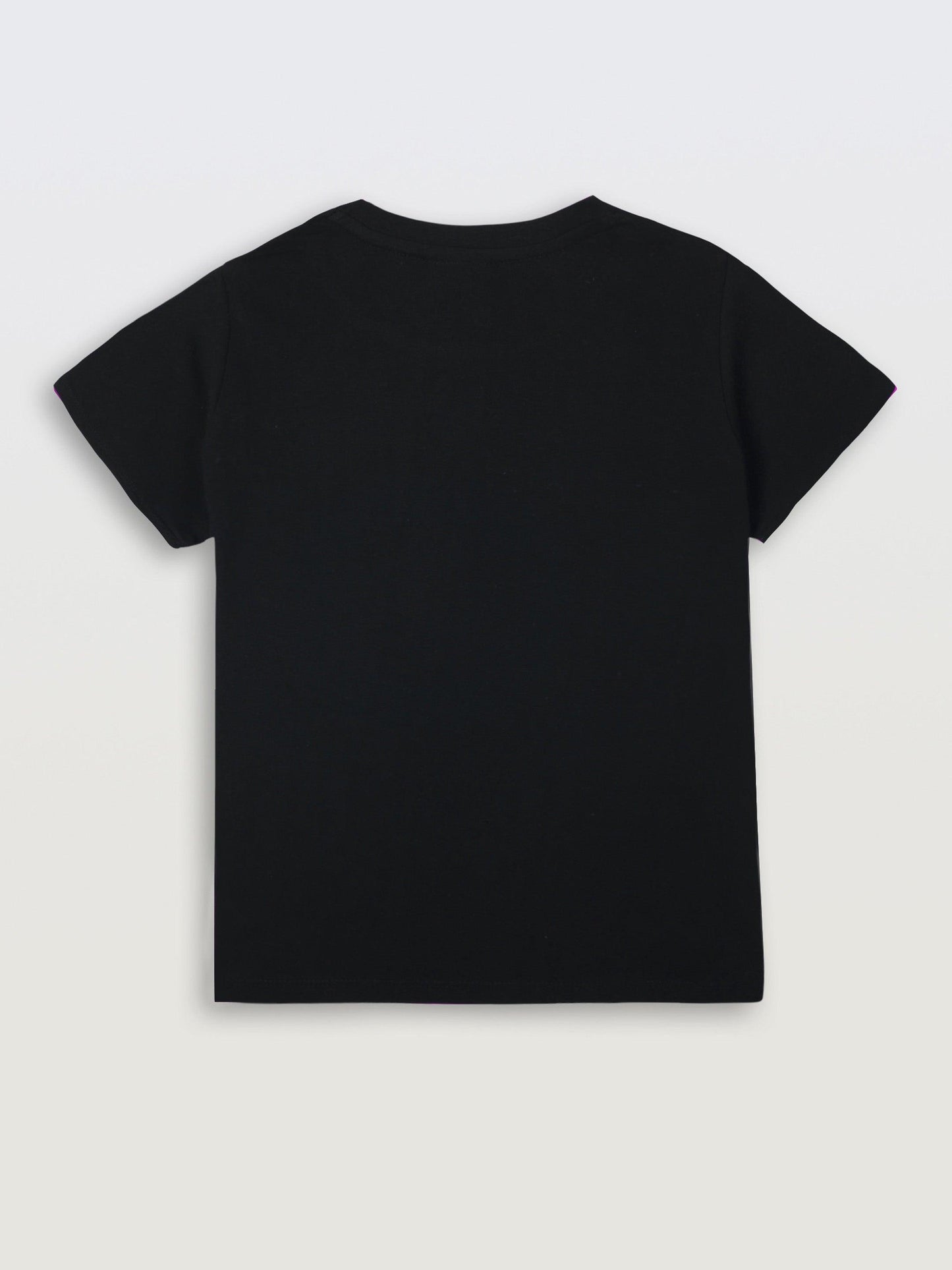 NEWYORK BLACK SHORT SLEEVE BOYS T-SHIRT - BLACK