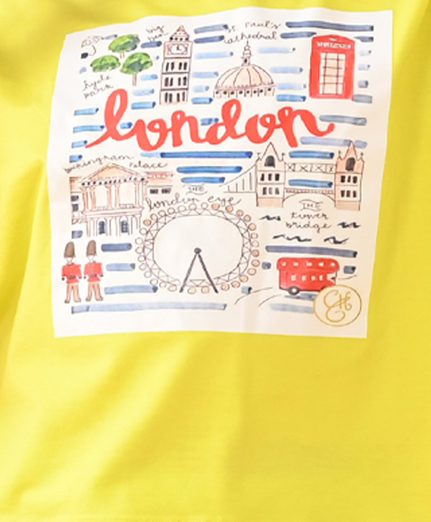 LONDON LIME GIRLS T-SHIRT - GREEN