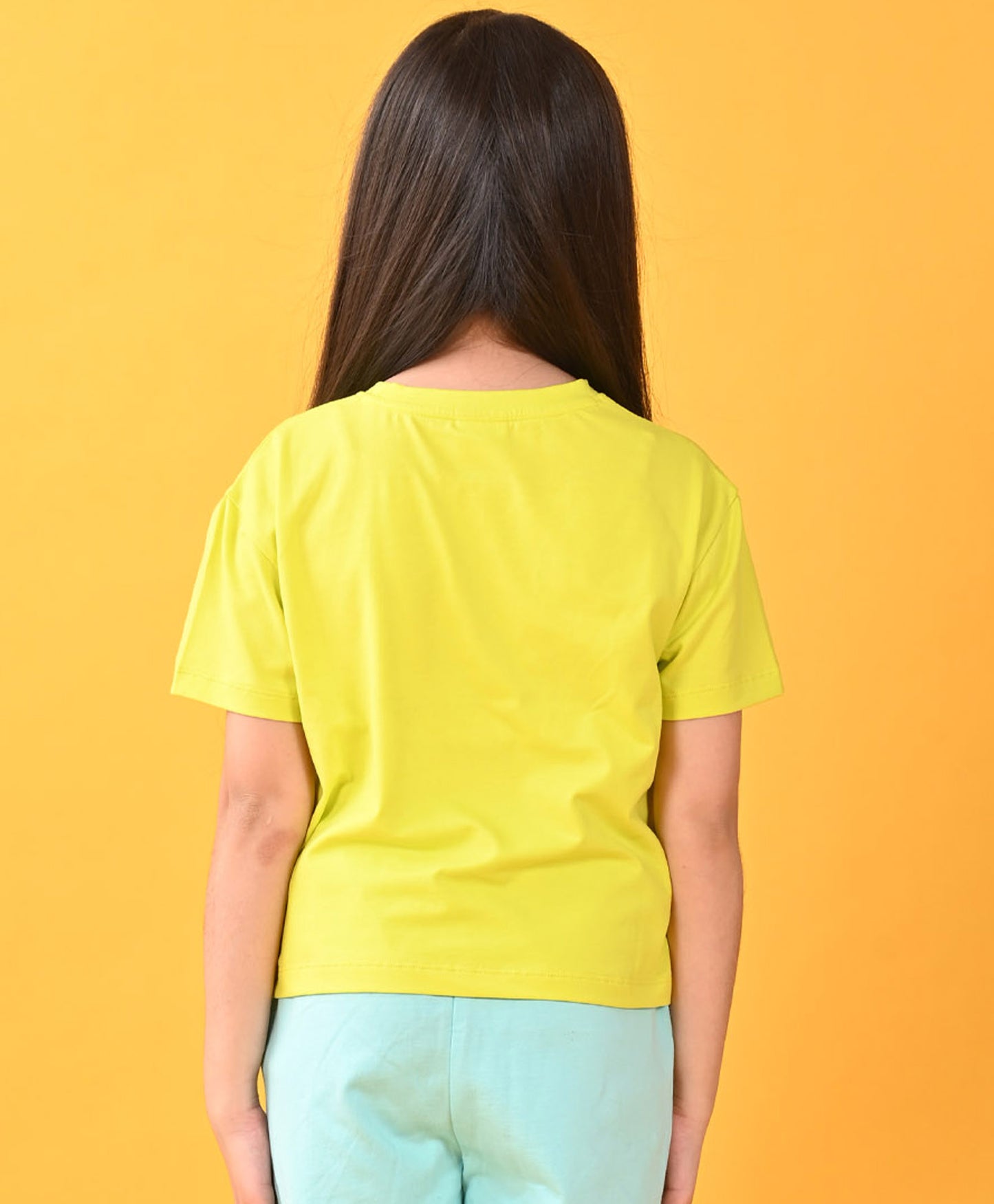 LONDON LIME GIRLS T-SHIRT - GREEN