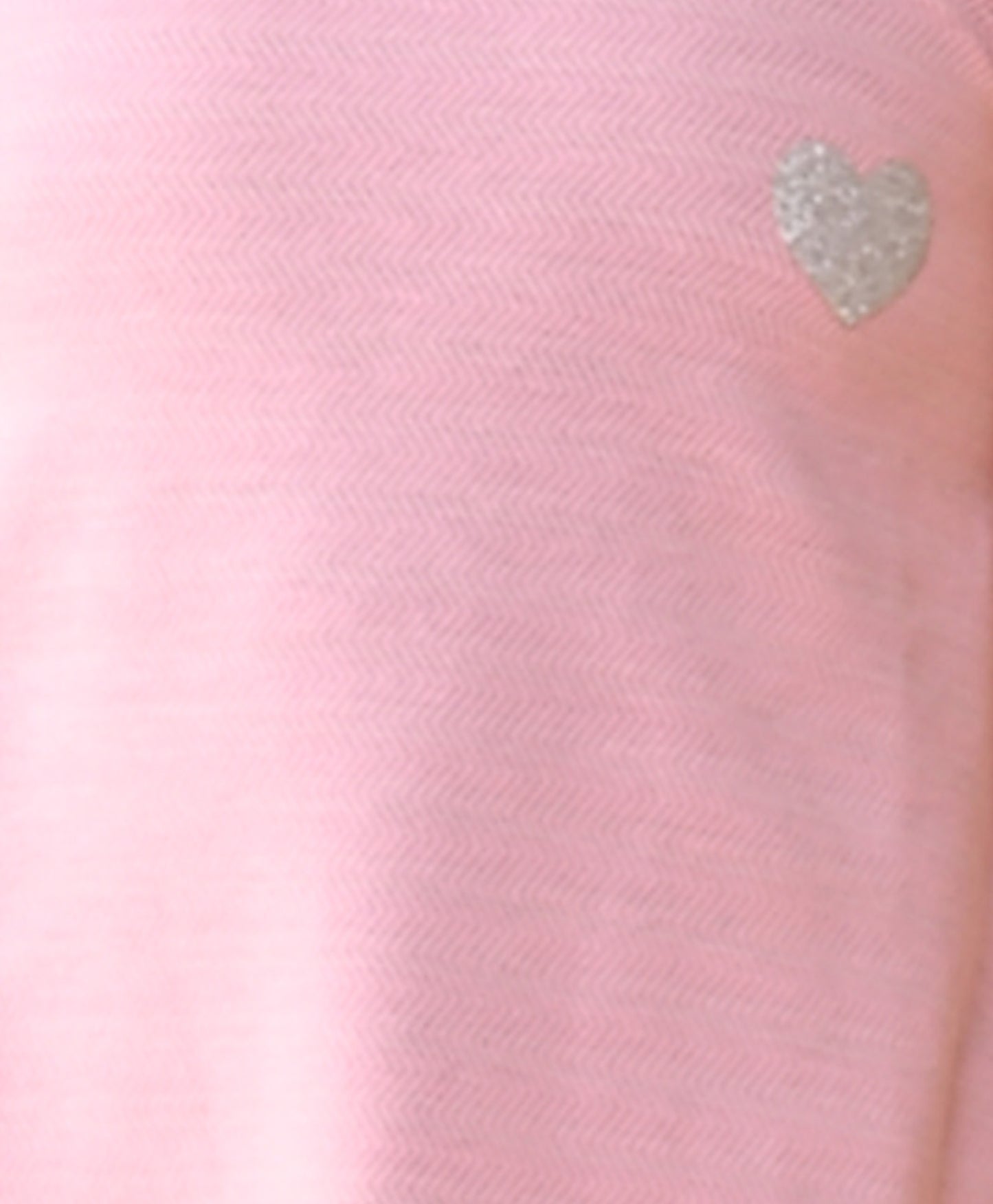 PINK ZIG ZAG HEART SUMMER STRAPPY GIRLS TOP - PINK