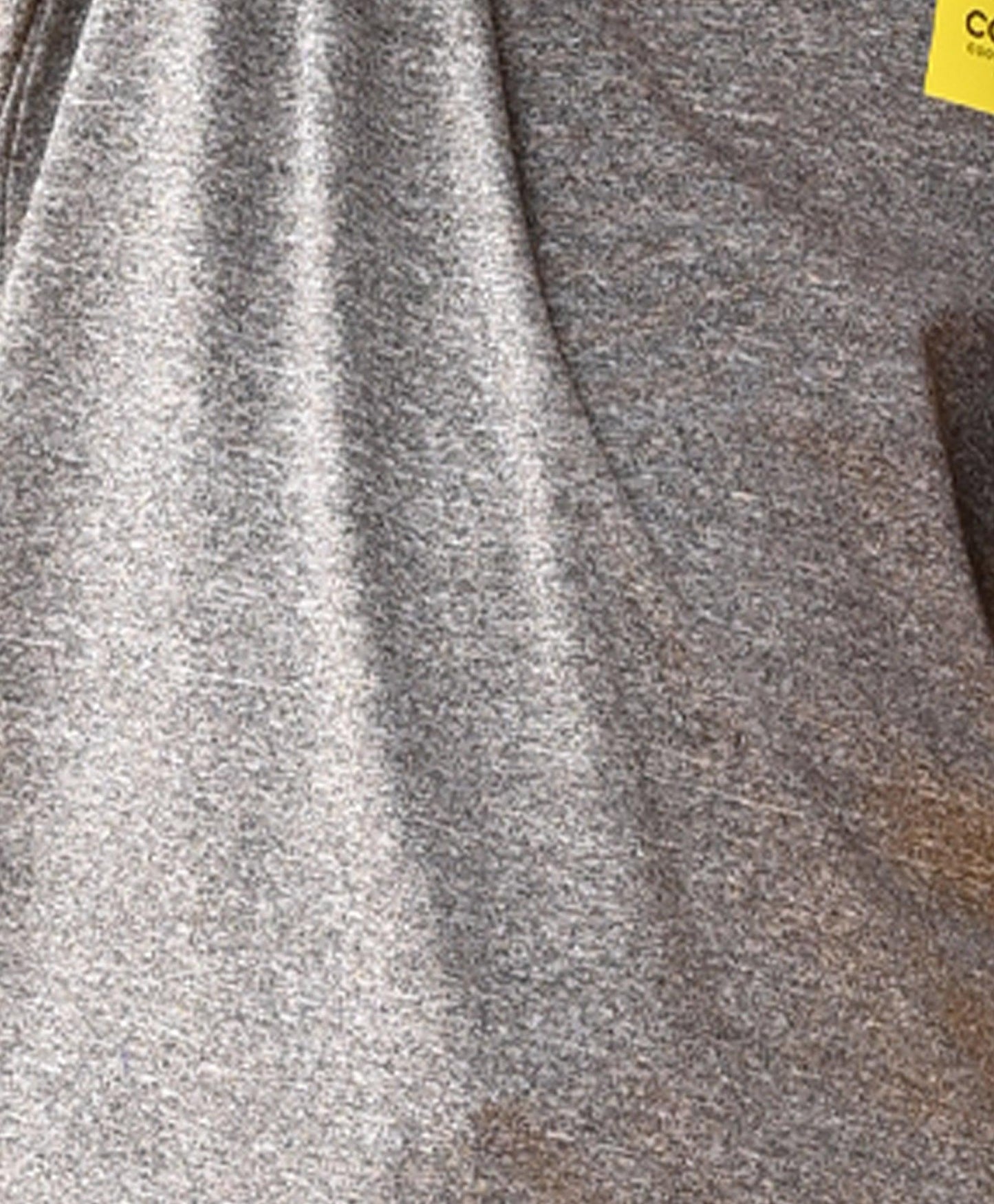 COOL PLANS BLACK MELANGE SPORTY BLACK STRIPED SHORTS SET - BLACK