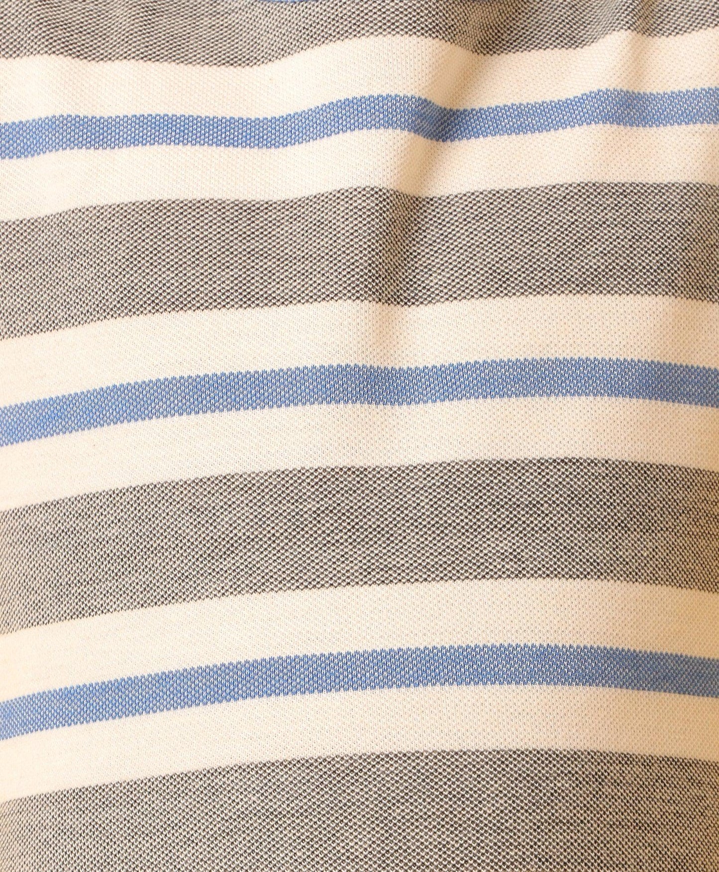 GREY WHITE STRIPED RUFFLE DRESS-GREY