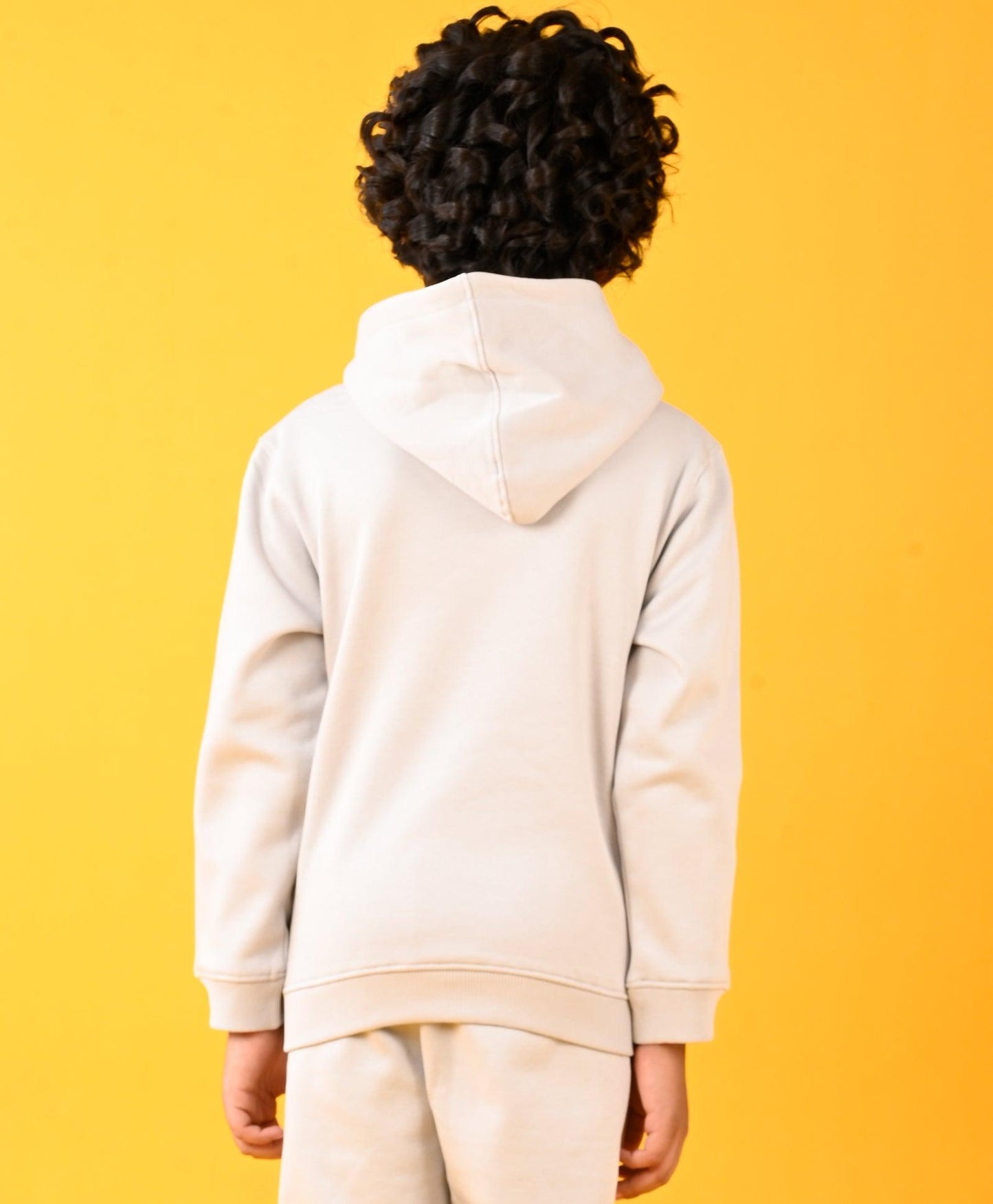 PLAYTIME GREY FLEECE BOYS HOODIE - GREY