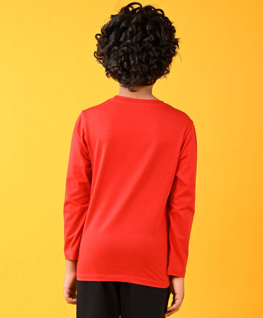 SEA SPORT BLUE ORANGE LONG SLEEVES TSHIRT - ORANGE