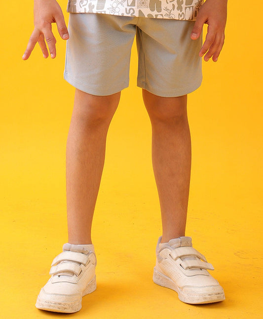 GREY ASH SUMMER BOYS SHORTS - GREY