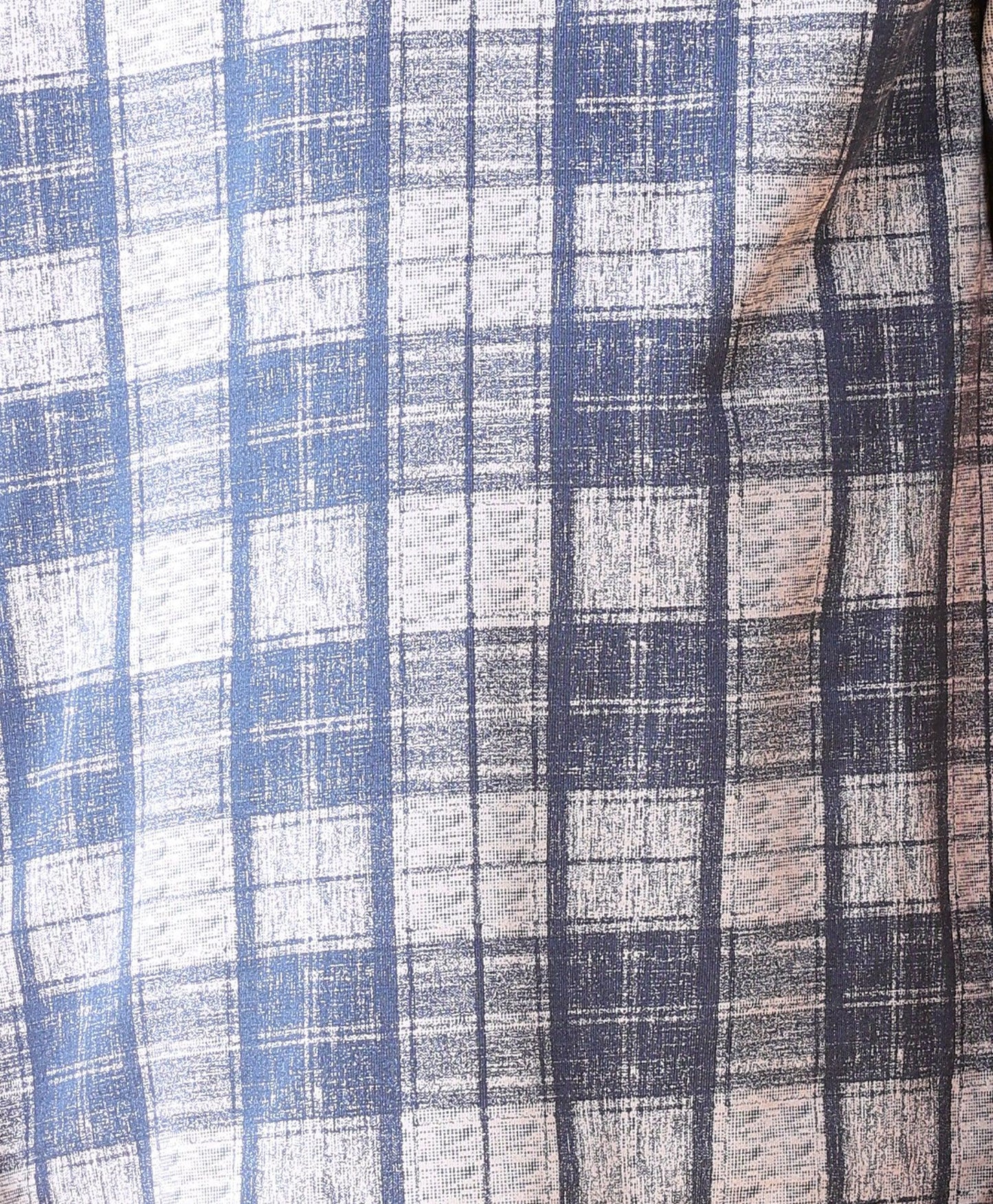 CHECK BLUE SLEEPWEAR SHORTS SET - BLUE