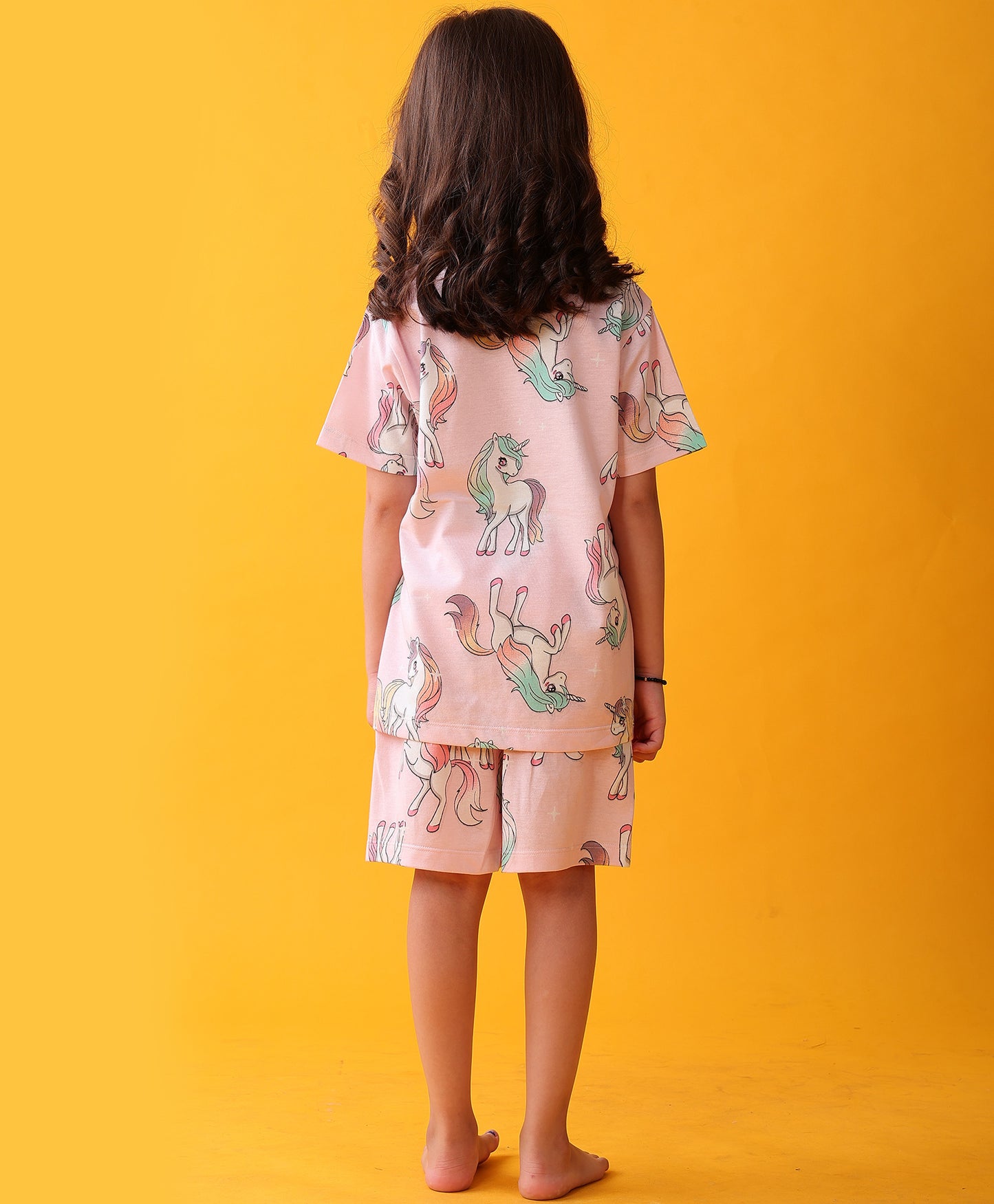UNICORN STAR SLEEPWEAR SHORT SET - PINK