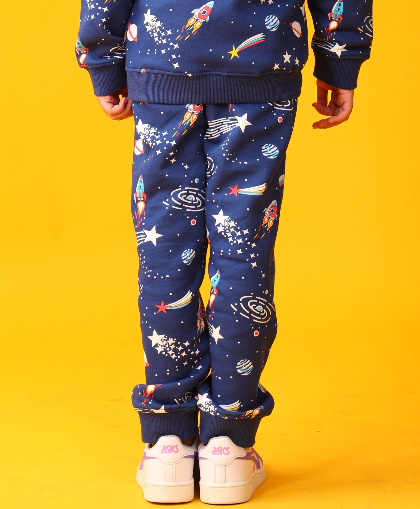 SOLAR DREAMS GIRLS FLEECE JOGGER - BLUE