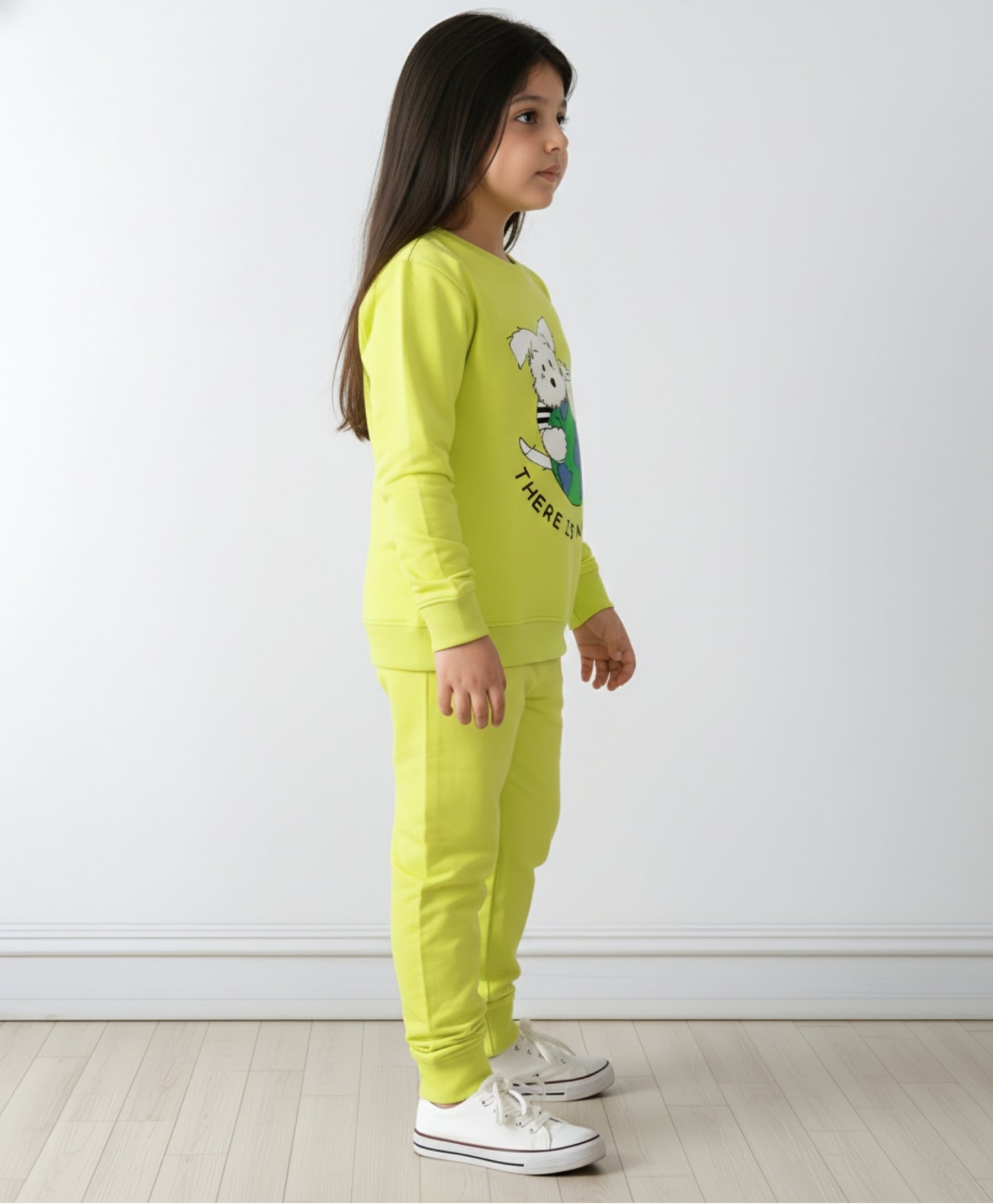 PLANET B GIRLS SWEATSHIRT JOGGER SET (FLEECE)