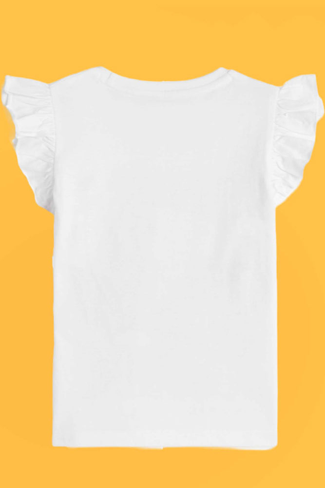DESTINATION WHITE AND LIPS PRINT SHORT SLEEVES T-SHIRT (PACK OF 2) - Anthrilo India
