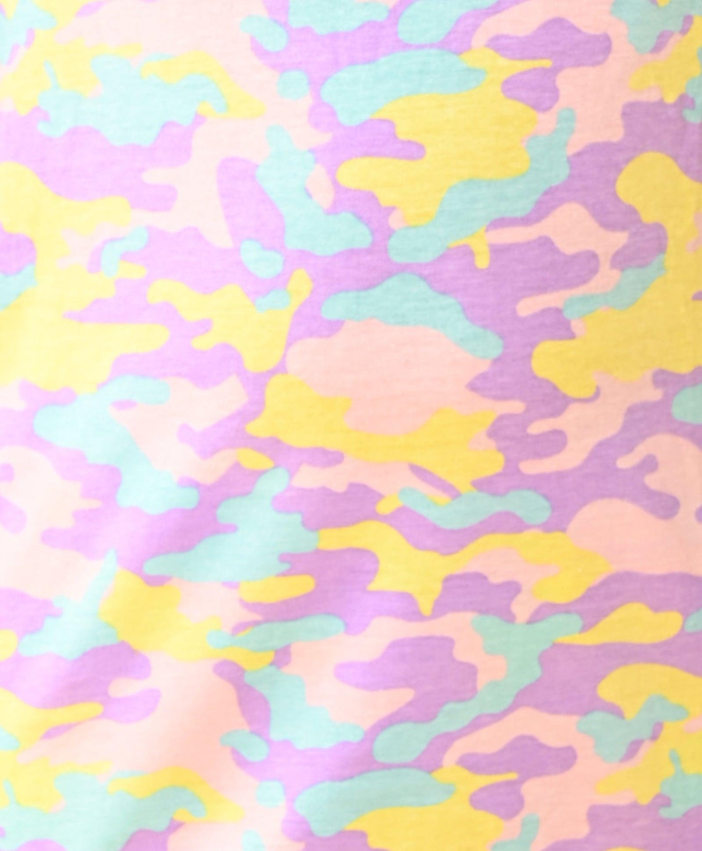 CAMOUFLAGE LONG SLEEVES GIRLS PYJAMA SET - PINK