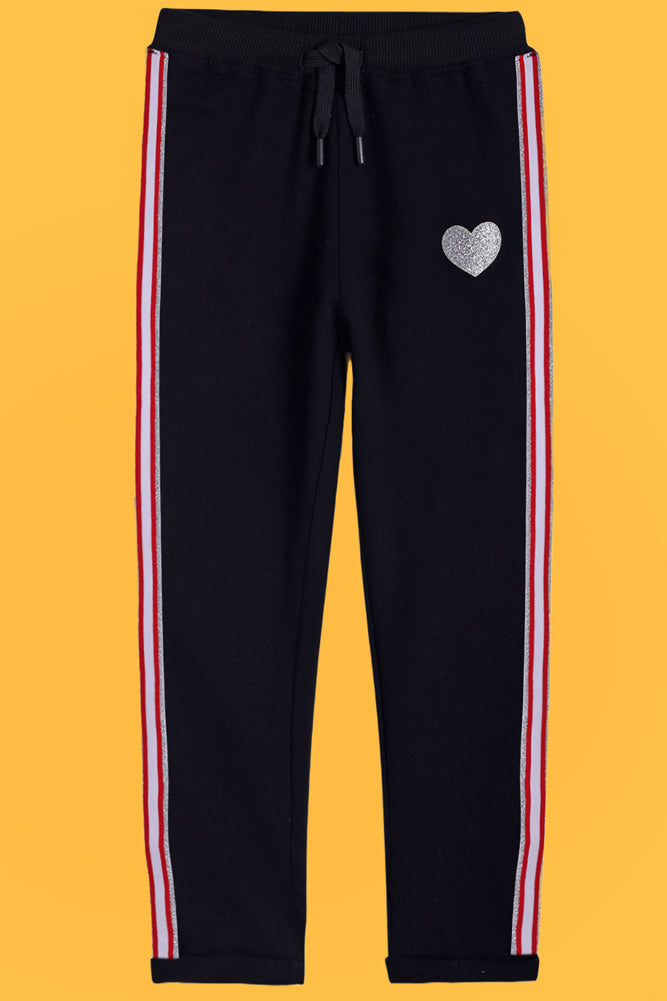 PINK SIDE TAPE AND SUMMER BLACK TAPE JOGGER (PACK OF 2) - Anthrilo India