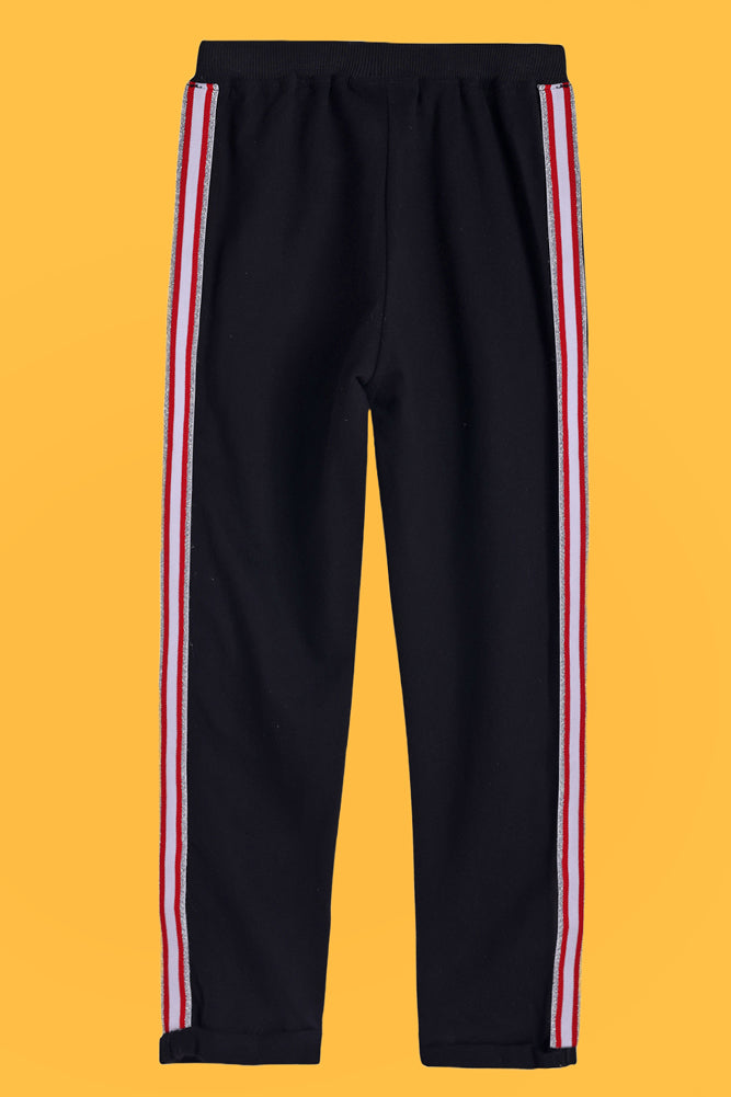 PINK SIDE TAPE AND SUMMER BLACK TAPE JOGGER (PACK OF 2) - Anthrilo India